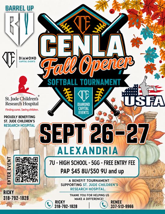 Fall Opener-St. Jude Benefit flyer