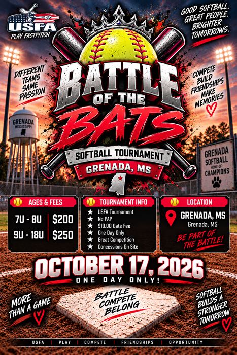 BATTLE OF THE BATS - GRENADA flyer