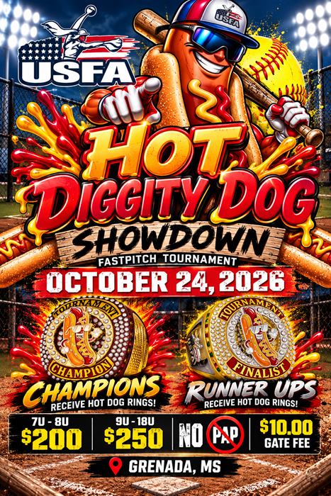 HOT DIGGITY DOG SHOWDOWN - GRENADA flyer
