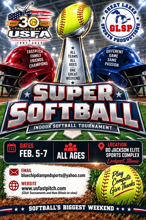USFA Super Softball flyer
